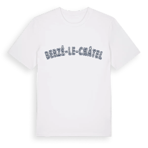 Berzé-le-Châtel college t-shirt – ekologisk bomull t-shirt från Pinshirt