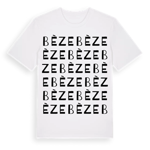 Bèze ordlek t-shirt – ekologisk bomull t-shirt från Pinshirt