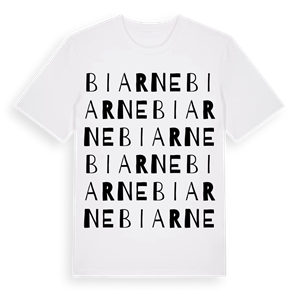 Biarne ordlek t-shirt – ekologisk bomull t-shirt från Pinshirt
