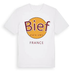 Bief cirkel t-shirt – ekologisk bomull t-shirt från Pinshirt
