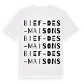 Bief-des-Maisons ordlek t-shirt