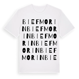 Biefmorin ordlek t-shirt – ekologisk bomull t-shirt från Pinshirt