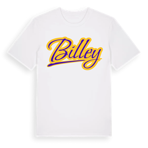Billey baseball t-shirt – ekologisk bomull t-shirt från Pinshirt