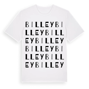 Billey ordlek t-shirt – ekologisk bomull t-shirt från Pinshirt