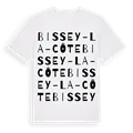 Bissey-la-Côte ordlek t-shirt