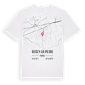 Bissey-la-Pierre karta t-shirt