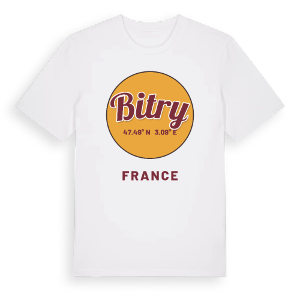 Bitry cirkel t-shirt – ekologisk bomull t-shirt från Pinshirt
