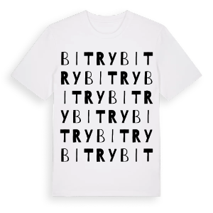 Bitry ordlek t-shirt – ekologisk bomull t-shirt från Pinshirt