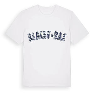 Blaisy-Bas college t-shirt – ekologisk bomull t-shirt från Pinshirt
