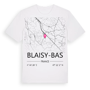 Blaisy-Bas karta t-shirt – ekologisk bomull t-shirt från Pinshirt