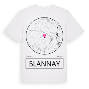 Blannay t-shirt – ekologisk bomull t-shirt från Pinshirt