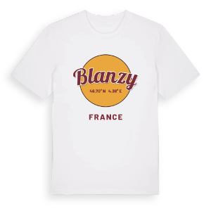 Blanzy cirkel t-shirt – ekologisk bomull t-shirt från Pinshirt