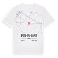 Bois-de-Gand karta t-shirt