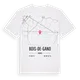Bois-de-Gand karta t-shirt
