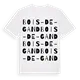 Bois-de-Gand ordlek t-shirt