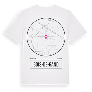 Bois-de-Gand t-shirt – ekologisk bomull t-shirt från Pinshirt