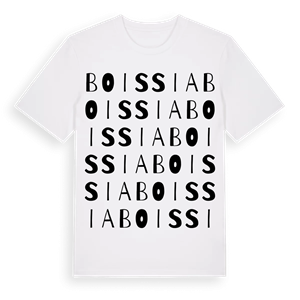 Boissia ordlek t-shirt – ekologisk bomull t-shirt från Pinshirt