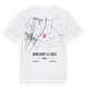 Boncourt-le-Bois karta t-shirt