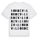 Bondeval ordlek t-shirt