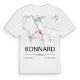 Bonnard karta t-shirt