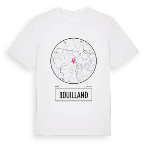 Bouilland t-shirt – ekologisk bomull t-shirt från Pinshirt