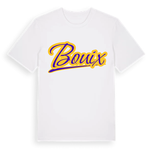 Bouix baseball t-shirt – ekologisk bomull t-shirt från Pinshirt
