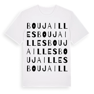Boujailles ordlek t-shirt – ekologisk bomull t-shirt från Pinshirt