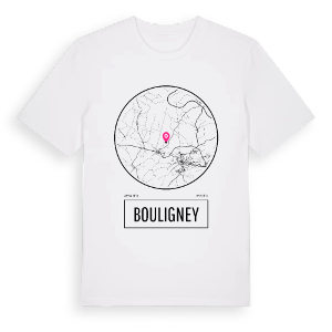 Bouligney t-shirt – ekologisk bomull t-shirt från Pinshirt