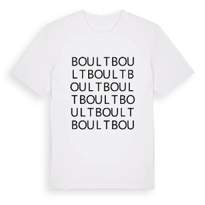 Boult ordlek t-shirt – ekologisk bomull t-shirt från Pinshirt