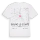 Bourg-le-Comte karta t-shirt