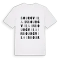 Bourgvilain ordlek t-shirt