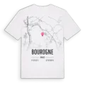 Bourogne karta t-shirt
