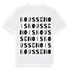 Boussenois ordlek t-shirt
