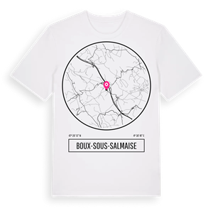 Boux-sous-Salmaise t-shirt – ekologisk bomull t-shirt från Pinshirt
