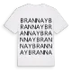 Brannay ordlek t-shirt