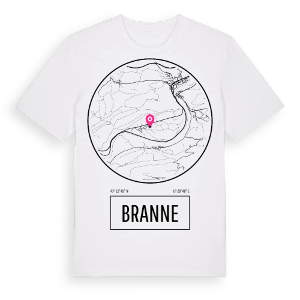 Branne t-shirt – ekologisk bomull t-shirt från Pinshirt