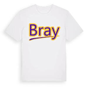 Bray baseball t-shirt – ekologisk bomull t-shirt från Pinshirt