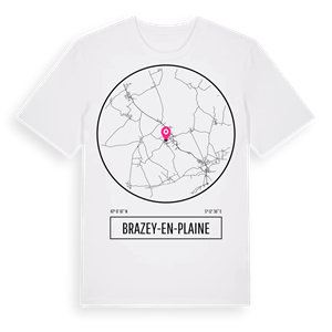 Brazey-en-Plaine t-shirt – ekologisk bomull t-shirt från Pinshirt