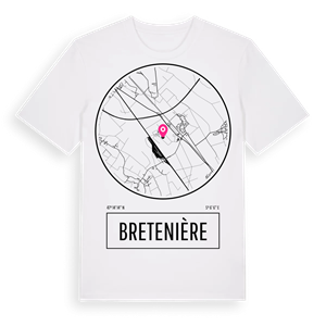 Bretenière t-shirt – ekologisk bomull t-shirt från Pinshirt