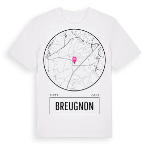 Breugnon t-shirt – ekologisk bomull t-shirt från Pinshirt