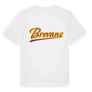 Brevans baseball t-shirt – ekologisk bomull t-shirt från Pinshirt