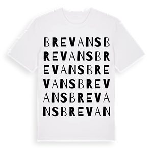 Brevans ordlek t-shirt – ekologisk bomull t-shirt från Pinshirt