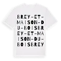 Brey-et-Maison-du-Bois ordlek t-shirt