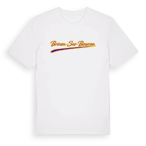 Brinon-sur-Beuvron baseball t-shirt – ekologisk bomull t-shirt från Pinshirt