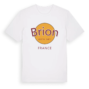 Brion cirkel t-shirt – ekologisk bomull t-shirt från Pinshirt