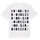 Brion-sur-Ource ordlek t-shirt