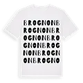 Brognon ordlek t-shirt