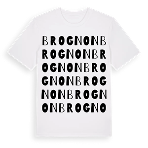 Brognon ordlek t-shirt – ekologisk bomull t-shirt från Pinshirt