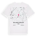 Broye-Aubigney-Montseugny karta t-shirt