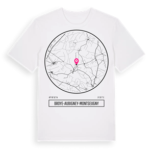 Broye-Aubigney-Montseugny t-shirt – ekologisk bomull t-shirt från Pinshirt